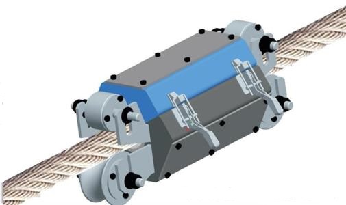 珠海檢測院研發出無線式鋼絲繩漏磁檢測儀 擁有自主知識產權 珠海檢測院研發出無線式鋼絲繩漏磁檢測儀 擁有自主知識產權